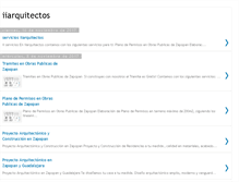Tablet Screenshot of iiarquitectos.com